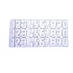 thumbnail image 1 of Molde Para Chocolates Molde De Chocolate Molde Numeros, 1 of 2