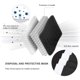 thumbnail image 2 of Mascarillas desechables Hyegiir de 3 capas, paquete de 100 (negras), 2 of 6