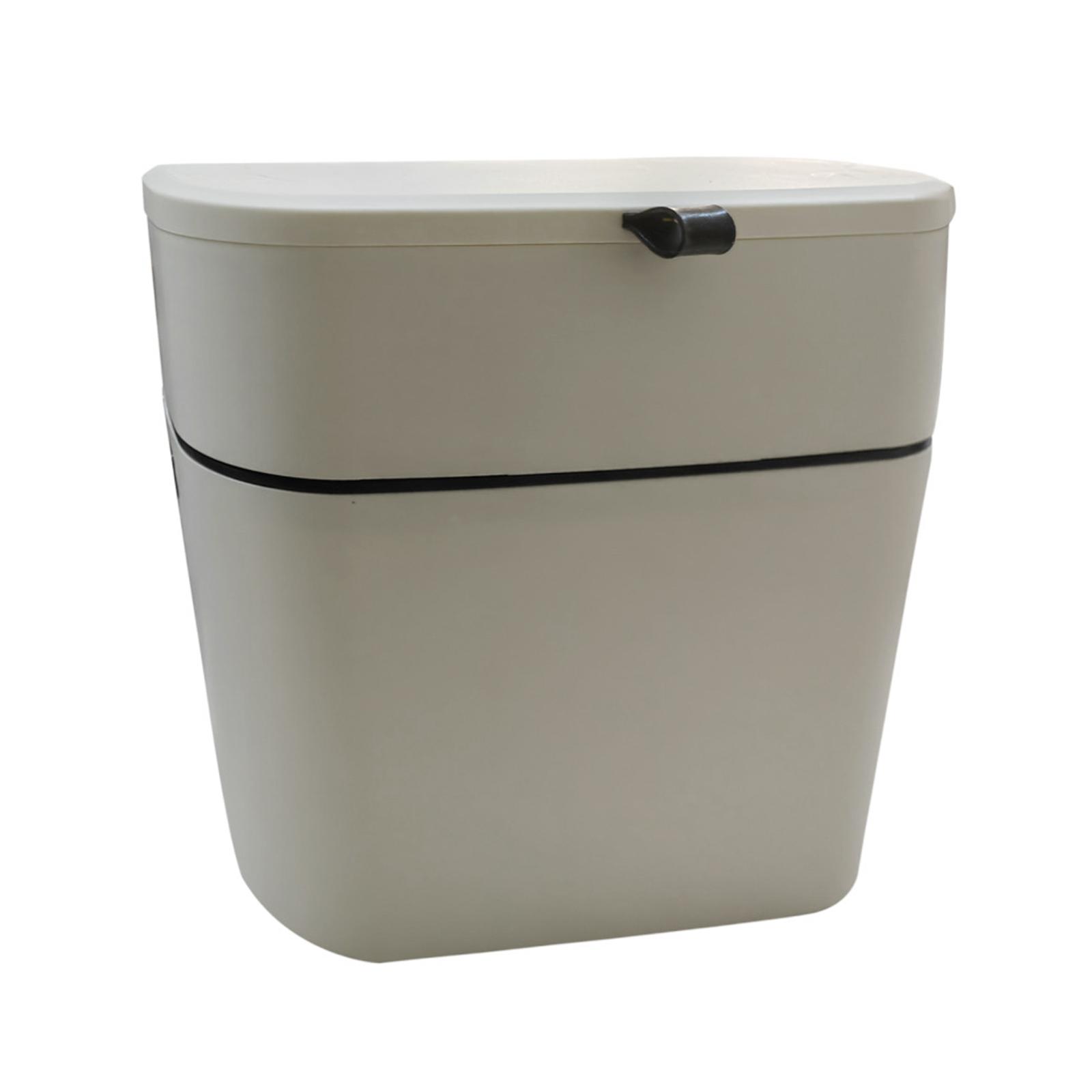 Magideal - Contenedor De Basura Colgante, Papelera, Papelera, Papelera, Papelera, Papelera, Papelera De Abono Para Cocina, Armario, Oficina, Entrada, Garaje, Bañ