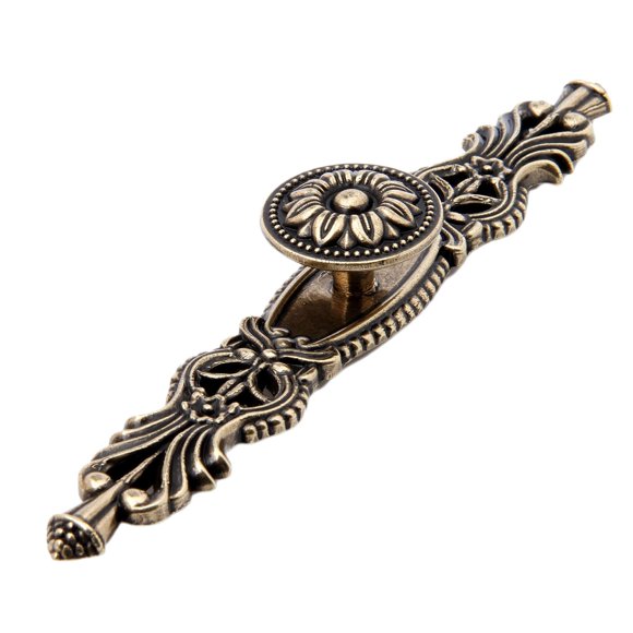 Tirador para gabinete Mgoodoo, bronce vintage, 17 cm, distancia entre orificios de 9,6 cm