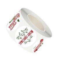 Bothyi - Pegatinas Navideñas Etiquetas Scrapbook Festival Calcomanías De Papel Stylea