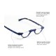 thumbnail image 3 of Gafas de lectura eyebobs Topless 2.75 Tokyo Tortoise, 3 of 9
