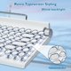thumbnail image 2 of Teclado inalámbrico Adventurers Retro Typewriter 75% 83 teclas, 2 of 6