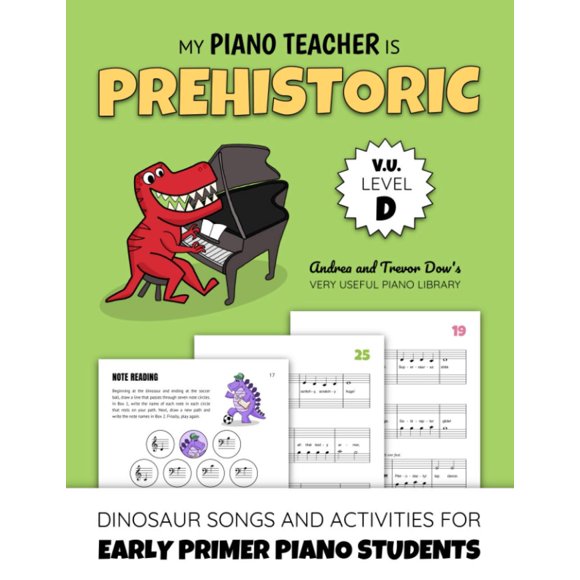 Libro Careland – Mi Profesor de Piano es Prehistórico, Nivel D (V.U.)