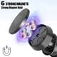 thumbnail image 4 of Soporte magnético ajustable para teléfono móvil - 6 imanes potentes, clip universal para rejilla de ventilación, soporte manos libres para smartphone/tablet, accesorios para vehículos-Negro, 4 of 7