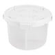 thumbnail image 3 of Recipiente De Almacenamiento De Alimentos Multiusos Con Compartimento Para Utensilios De Cocina Blanco 1800ml, 3 of 5
