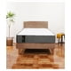 thumbnail image 1 of Cama Europea Zen Best 1.5 Plaza Colchon Resortes Base Dividida + Respaldo Tela Beige, 1 of 7