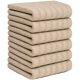 thumbnail image 3 of Toallas Bumble Towels Pack de 6 - 51 cm Algodón Beige Sólido, 3 of 6