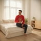 thumbnail image 2 of Pijama Hombre Algodón Estampado Garfield rojo M, 2 of 7