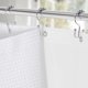 thumbnail image 2 of Juego de cortinas de ducha Craidlela 3 en 1 con forma de gofre blanco, 180 x 180 cm, 2 of 7