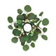 thumbnail image 2 of Decoración De Anillo De Vela De Hoja De Eucalipto Simulada Para Fiestas De Cumpleaños Verde Resistente, 2 of 3