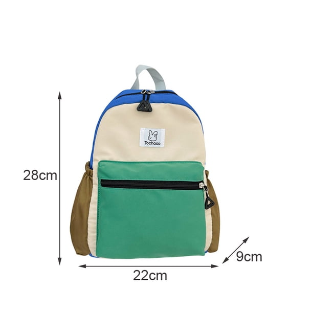 Children Girls' School Backpack Baby Kindergarten Bag for Boys Travel Backpack Canvas Colourful Kids School Bag for Students