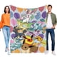 thumbnail image 1 of Eevee y sus evoluciones anti-pilling, suave, ligera, esponjosa y acogedora de lujo para hogar y cocina – Perfecta para niños y adultos,70X110cm, 1 of 6