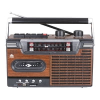 Audio Pro - Radio Grabadora Audiopro Cassette Retro Bt Am/Fm/Sw Ap02076