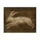 thumbnail image 1 of 1pc White Rabbit Inn Art Print, Vintage Bunny Oil Painting Canvas Poster, Easter Decor, Retro Wall Pictures Home Decoration, Frameless, 10"x 8", 16"x12", 1 of 3