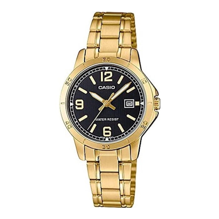 Reloj Analogo Dorado Casio Ltp-v004g-1b