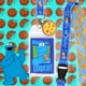thumbnail image 5 of Lanyard Cookie Monster de Sesame Street, cordón de identificación reversible, tarjetero, galleta con chispas de chocolate, colgante de goma, 5 of 5