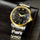 thumbnail image 5 of Reloj de Cuarzo para Hombre Popular, Guapo, de Alto Nivel de Apariencia, Dorado y Negro, Impermeable, Luminoso, Multifuncional, con Calendario, de Ocio y Negocios, 5 of 16
