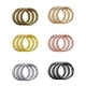 thumbnail image 3 of 18 Piezas Spring Gate O Rings Mosquetón Llavero Hebilla Push Gate Snap Hook, 3 of 5