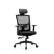 thumbnail image 2 of Silla Gerencial Premium de oficina Piacere color negro, 2 of 7