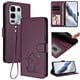 thumbnail image 2 of Funda de Gato tipo Libro para Infinix Note 50S, Morado Oscuro, 2 of 6