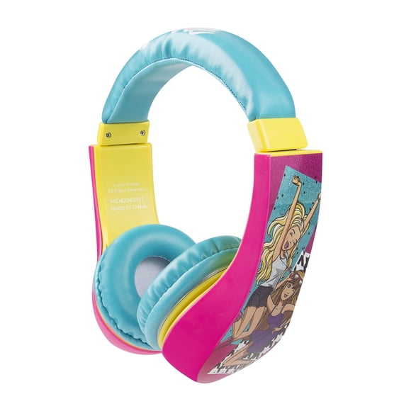 Sakar 30359-TRU Auriculares para Niños Batman con Limitador de Volumen, Rosa Barbie