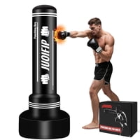 Saco De Boxeo Juoifip Independiente Con Soporte Para Adultos Y Adolescentes