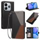 thumbnail image 2 of Funda Tricolor con Ranuras para Xiaomi Xiaomi Poco M7 Pro 5G, Negro, 2 of 6