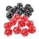 thumbnail image 1 of Set de Dados D20 Fiocias 20 Piezas Rojo y Negro, 1 of 3