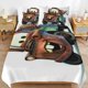 thumbnail image 4 of Cars Lightning McQueen Boys 3 Piece Bedding with 1 Flat Sheet And 2 Pillowcases Twin Bed Sheets, 4 of 5