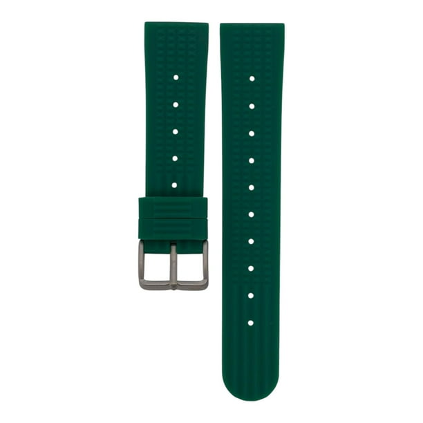 Correa Reloj Silicona R24 Variedad de colores - 22mm verde 22