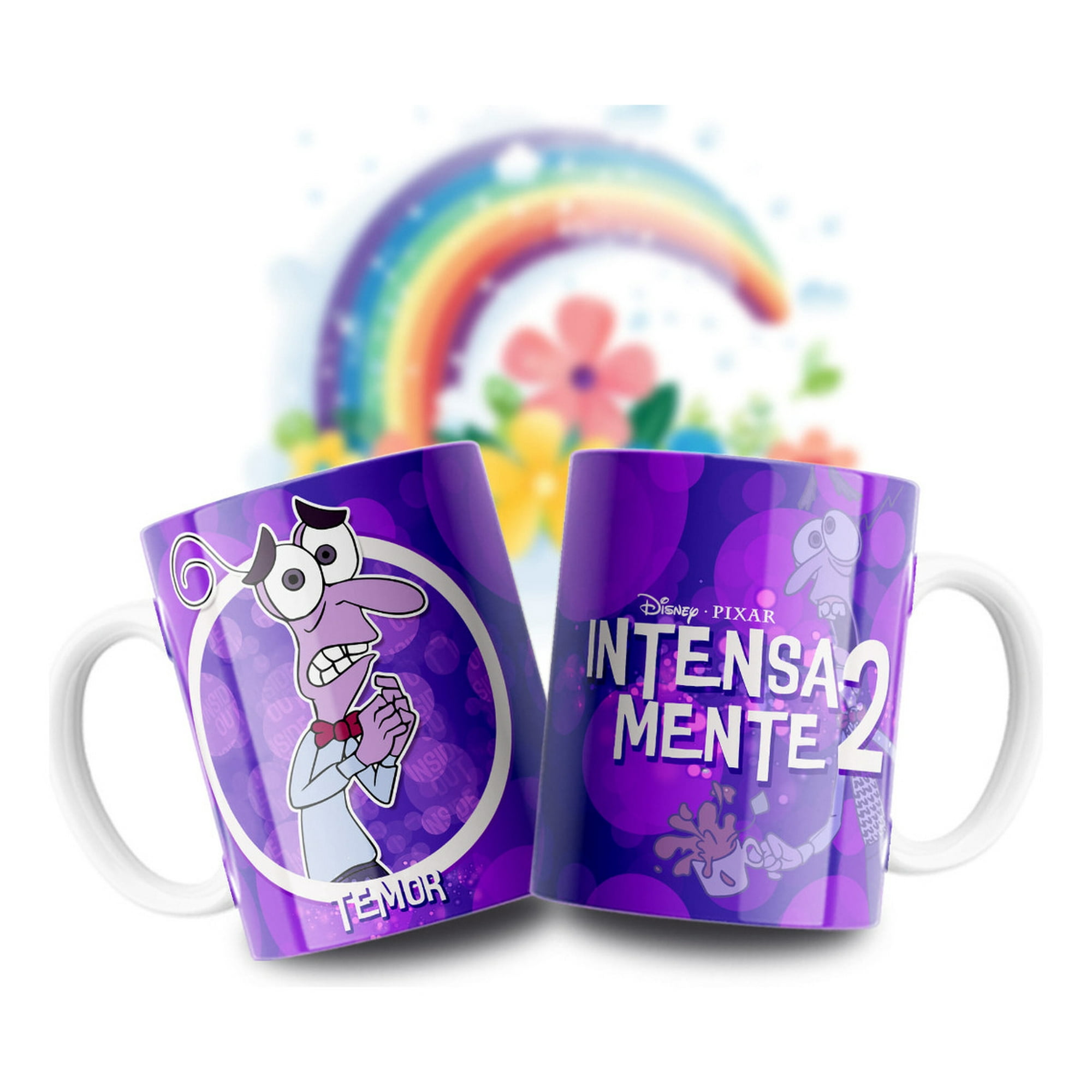 Arumistorechile - Tazon Taza Colección Intensamente 2 Hermosa - Temor