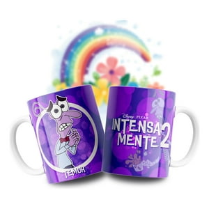 Arumistorechile - Tazon Taza Colección Intensamente 2 Hermosa - Temor