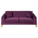 thumbnail image 1 of Sofá Finland 3C Felpa Morado, 1 of 2