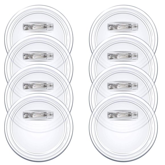 Kit para hacer botones BIGNC Bignc, juego de 20 alfileres transparentes para manualidades