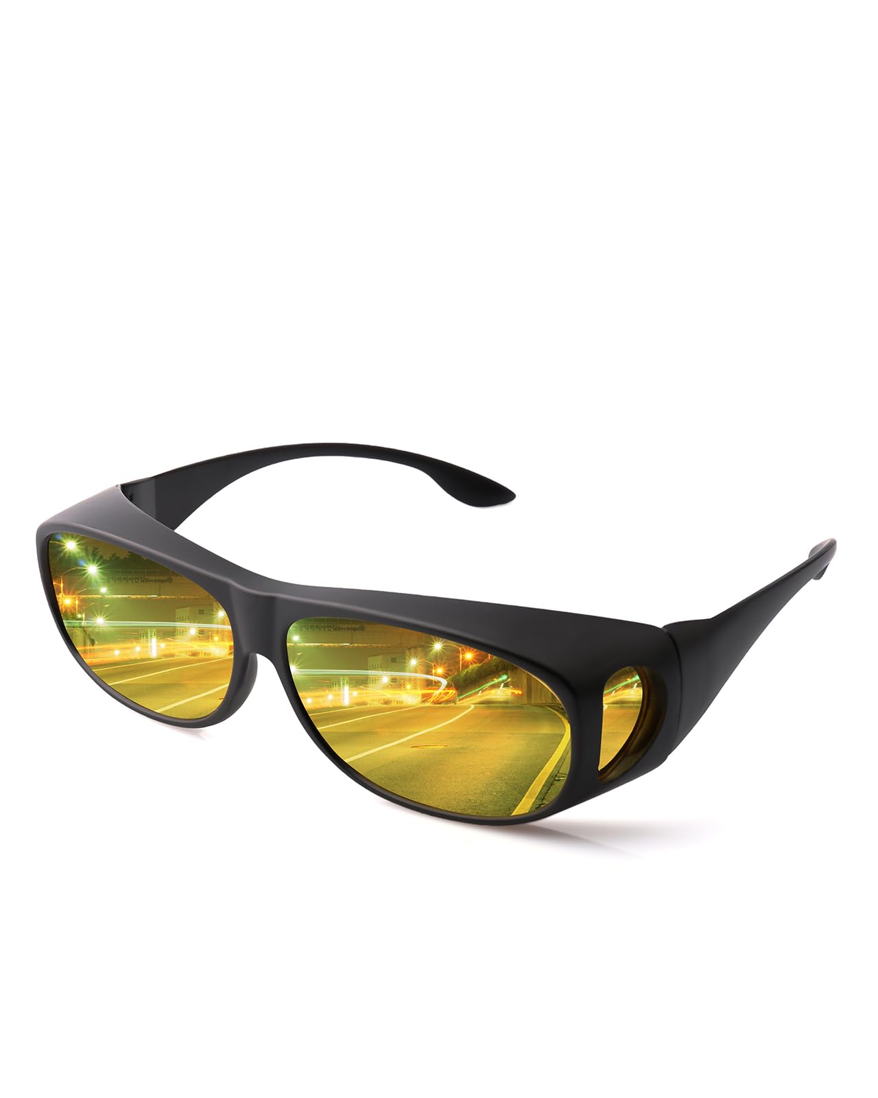 Gafas De Conducción Nocturna Fimoson Ys009-1 Polarizadas Amarillas