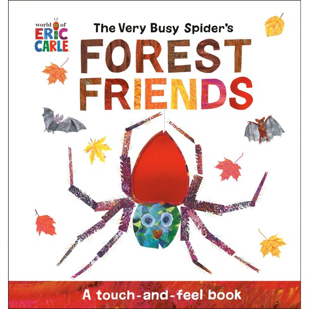 Libro Mundo de Eric Carle: Los Amigos del Bosque de la Muy Ocupada Araña – Libro Táctil