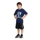 thumbnail image 2 of Camiseta Messi para niño, corte slim fit, estampado gráfico, algodón, azul oscuro, 2 of 4