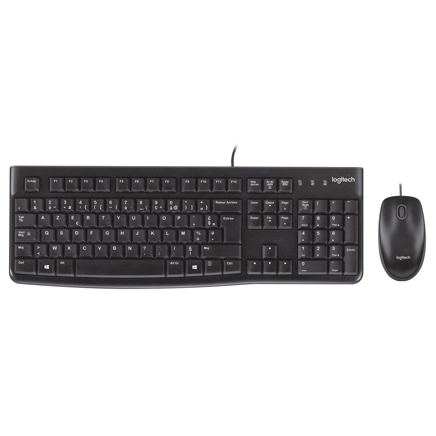 Kit De Teclado Y Mouse Logitech Mk120 Español Latinoamérica Open Box