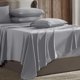 thumbnail image 2 of Juego de sábanas Hearth & Harbor Extra Deep Pocket Twin XL Grey, 2 of 7
