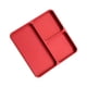 thumbnail image 2 of Bandeja metálica para platos, soporte para tuercas de pernos para platos, organizador de hardware, bandeja magnética para tornillos, mini caja de piez rojo, 2 of 4