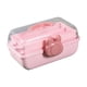thumbnail image 5 of Caja de almacenamiento de accesorios para el cabello para niñas, caja de joyería cosmética, soporte para lazos para el cabello, caja de joyería, caja Rosa, 5 of 5