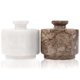 thumbnail image 1 of Salero MARBLOUS KRAFTS 8 cm Blanco 100 ml con tapa, 1 of 4