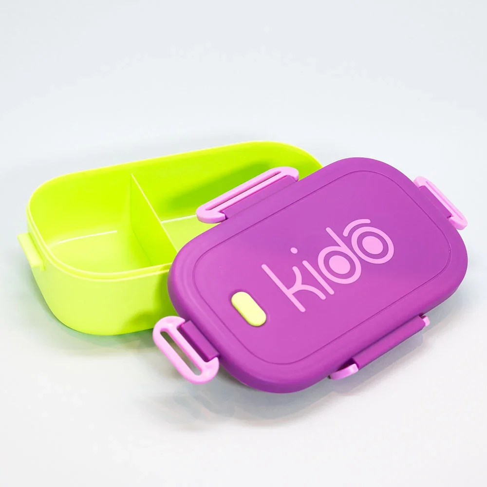 Kid O - Tupper Hermetico Kido 950ml Compartimientos Lonchera