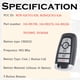 thumbnail image 3 of Llavero remoto de repuesto SUPALAND para Ford Explorer Expedition 2018-2022 Edge 2017-2022 Escape Lincoln Navigator Aviator 2020-2022 Corsair, 3 of 9