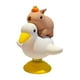 thumbnail image 1 of Adorno Para Salpicadero De Coche De Capibara Temblorosa, Decoración De Animales, Juguete, Decoración Oscilante, 5x6,5 Cm, Montando Una Gaviota, 1 of 5