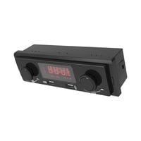 Magideal - Generic Radio Estéreo Para Auto Reproductor De Música Mp3 Doble Puerto Usb Pantalla Digital Doble Altavoz Bt Para Triciclos De Camiones De Carga