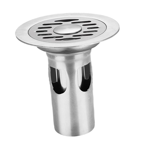 Núcleo de drenaje de piso, núcleo de alcantarillado, antirreflujo, cubierta de colador de ducha portátil, drenaje principal de piscina para baño, duch 118x9cm Doble