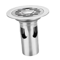 Magideal - Núcleo De Drenaje De Piso, Núcleo De Alcantarillado, Antirreflujo, Cubierta De Colador De Ducha Portátil, Drenaje Principal De Piscina Para Baño, Duch 118X9Cm Doble