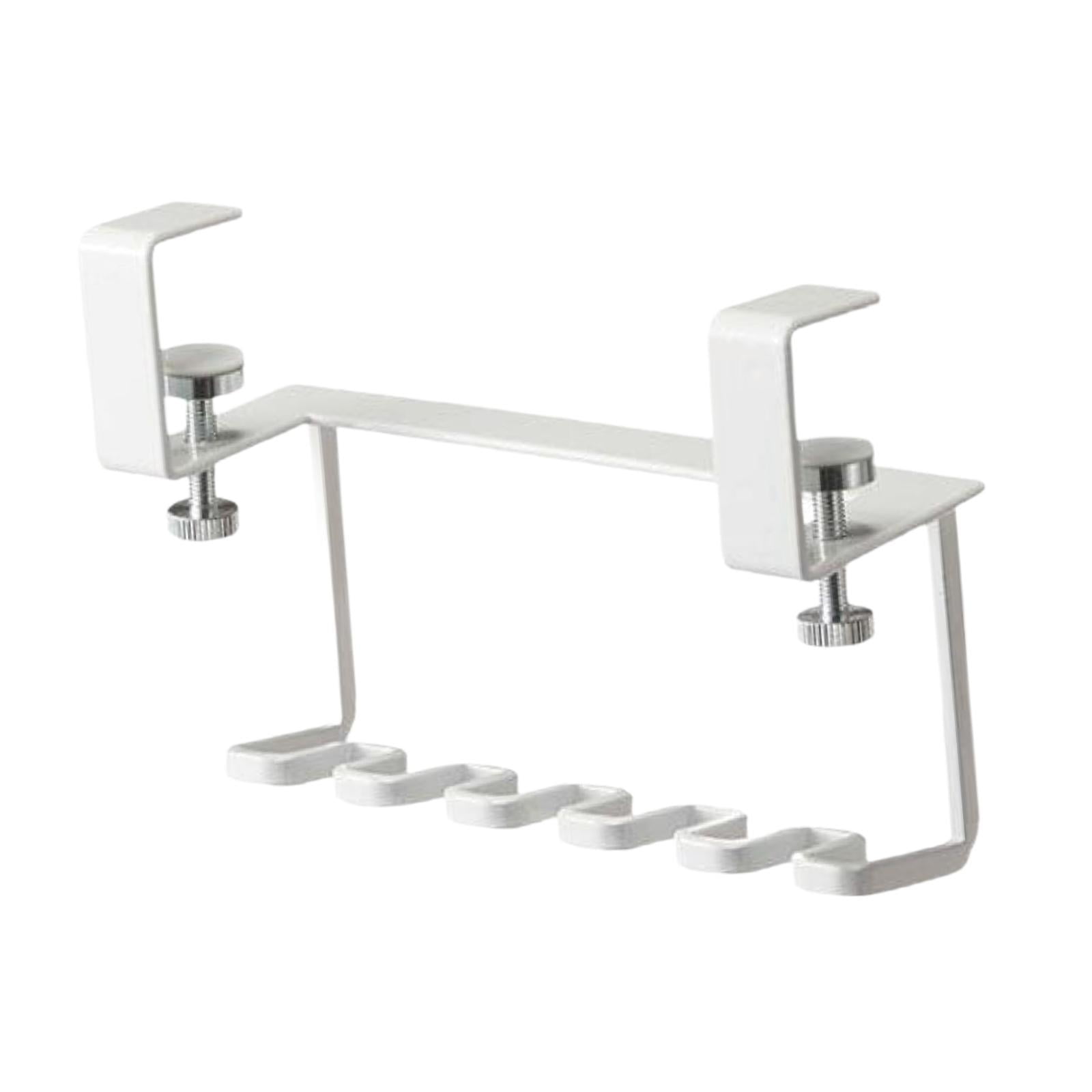 Magideal - Organizador De Almacenamiento Con Múltiples Rejillas Para Cepillos De Dientes, Fácil De Limpiar, Organizador De Accesorios De Baño Para Lavabo, Torre Blanco